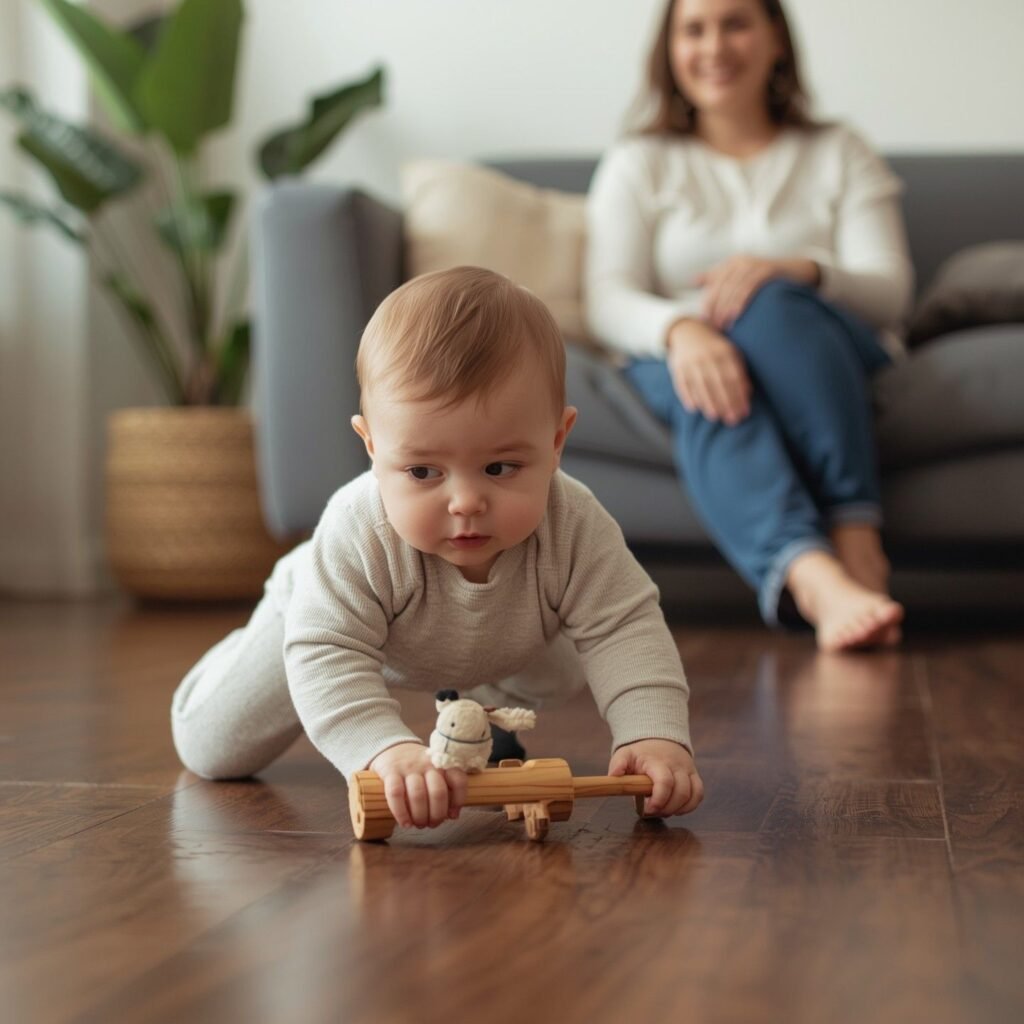Babies Start Scooting