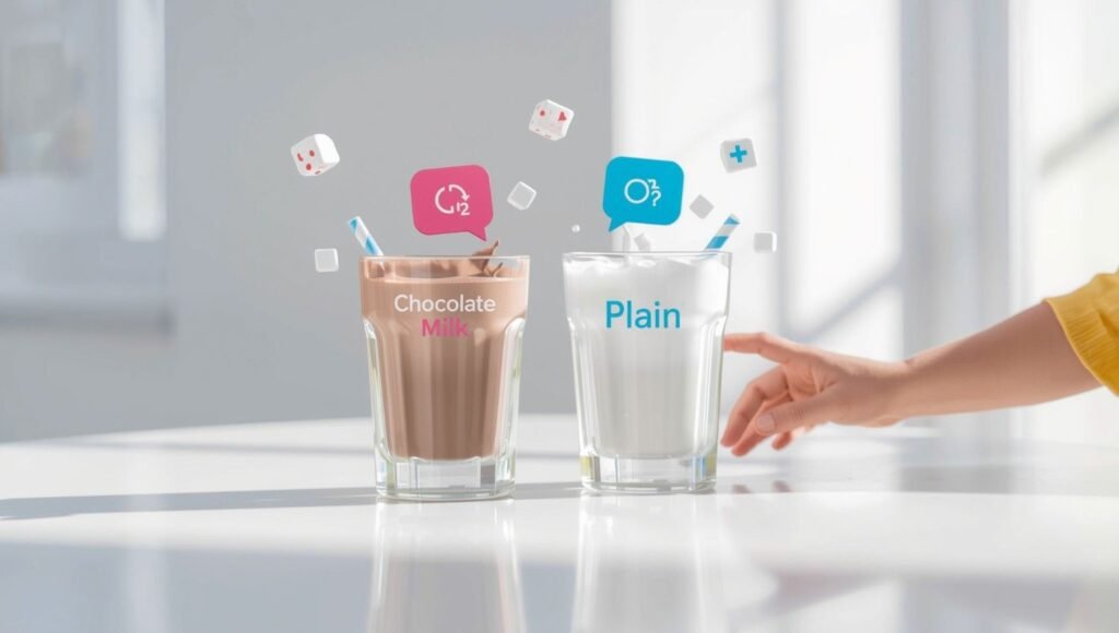 Kids Drink Chocolate Milk