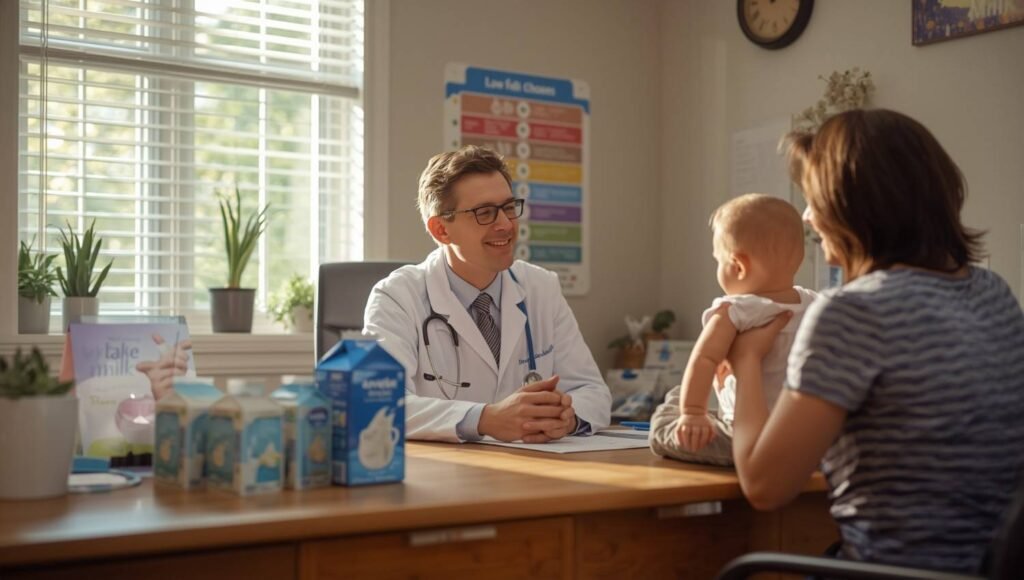 Whole, 2%, or Lower-Fat Milk