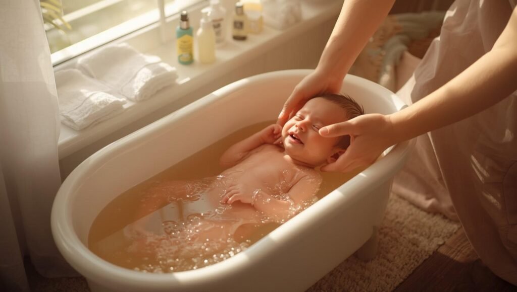 Newborn Bath