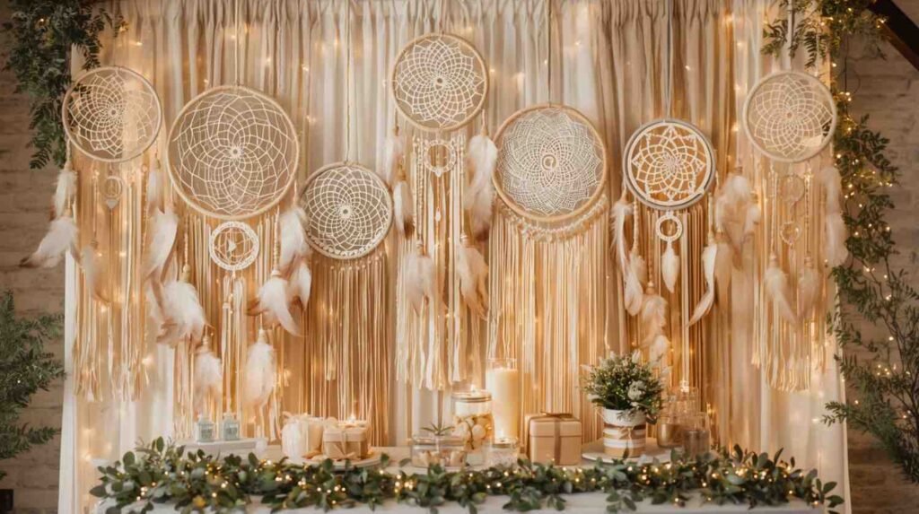 Bohemian Baby Shower Decor: Dreamcatchers, Florals & Cozy Vibes – A Soft, Free-Spirited Celebration for Modern Moms