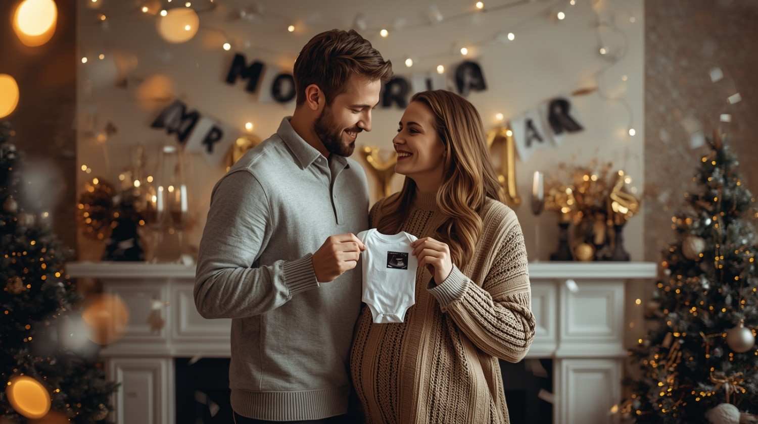 Ring in the New Year with 10 awesome Pregnancy Announcement ideas! Everyone Will Remember